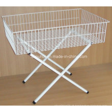 X Foot Metal Wire Dump Basket (PHY533)